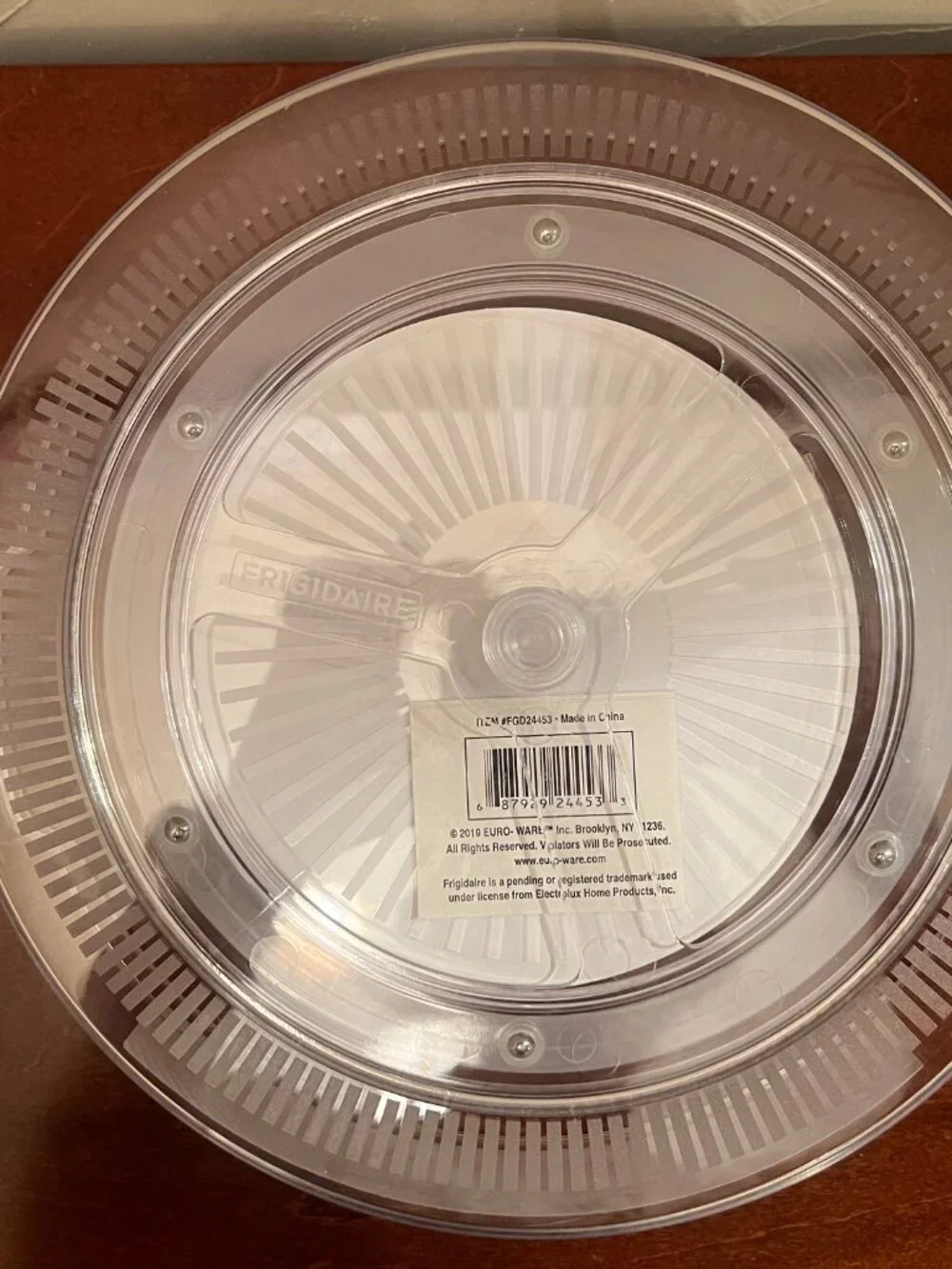 Frigidaire Fridge & Freezer Turntable Lazy Susan Organizer BPA Free 11.5